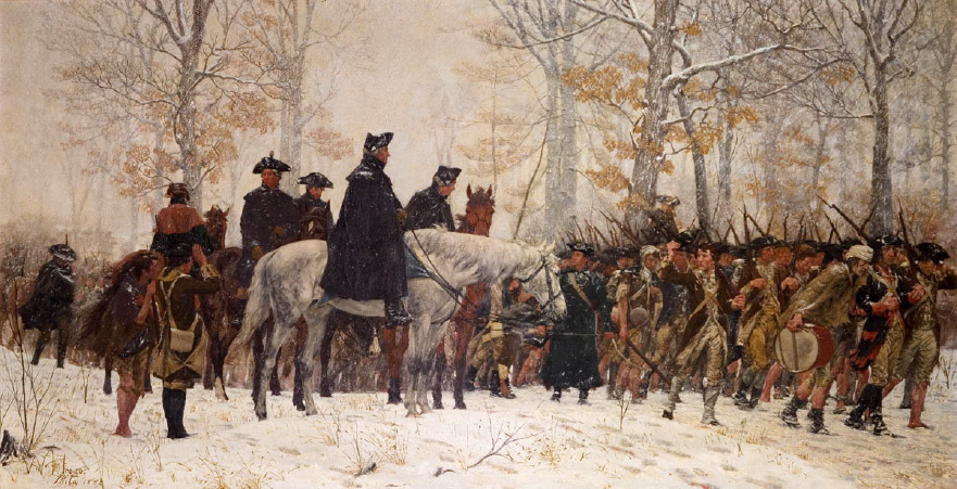 The March to Valley Forge, William Trego